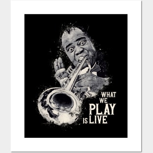 louis armstrong Posters and Art